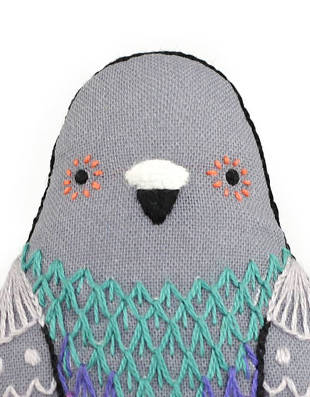 Pigeon - Embroidery Kit