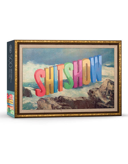 Puzzle 500 PC - Wayne White- Shit Show